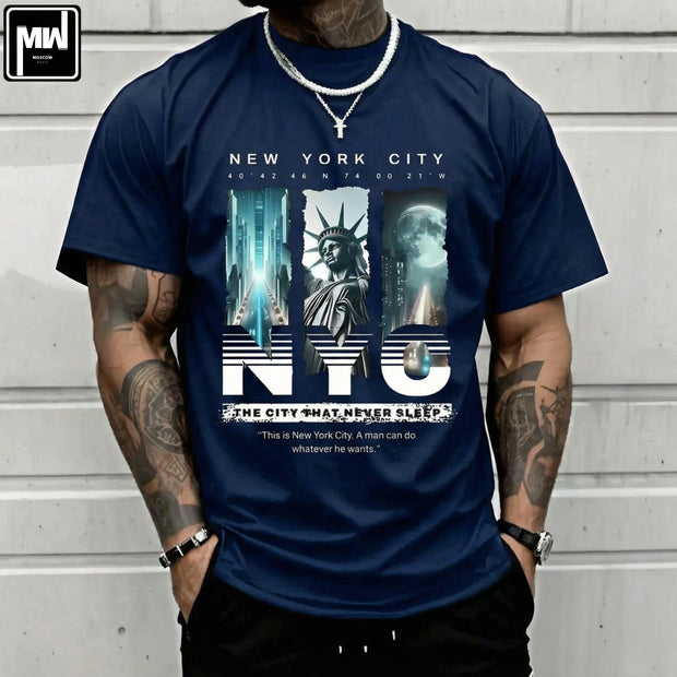 CAMISETA MASCULINA NEW YORK CITY