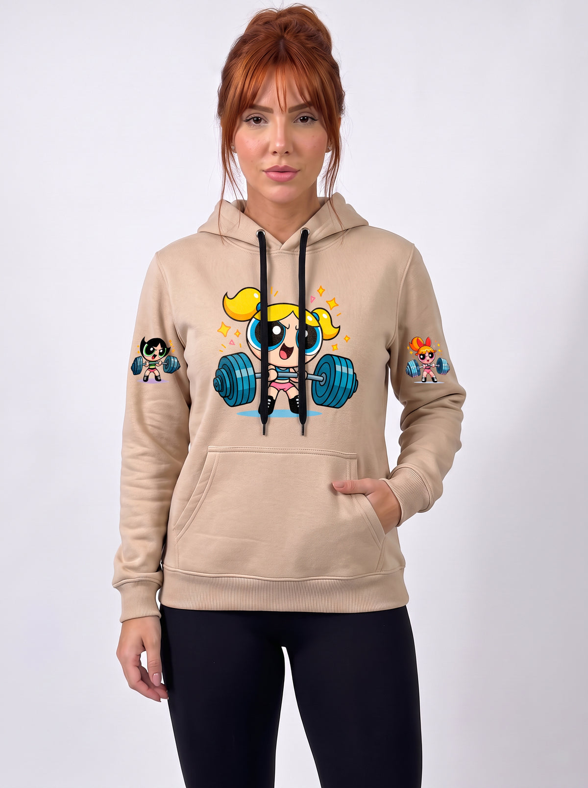 Moletom Feminino Lindinha, Docinho & Florzinha