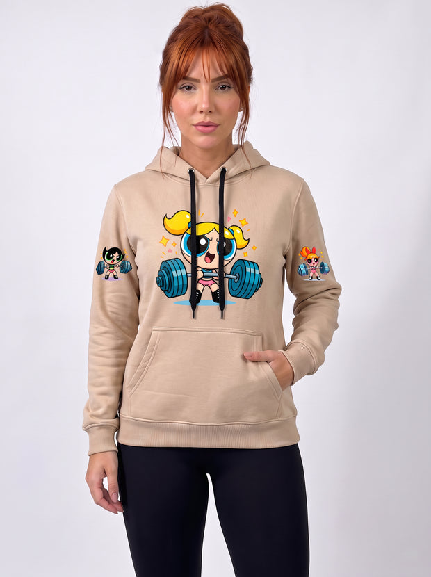 Moletom Feminino Lindinha, Docinho & Florzinha