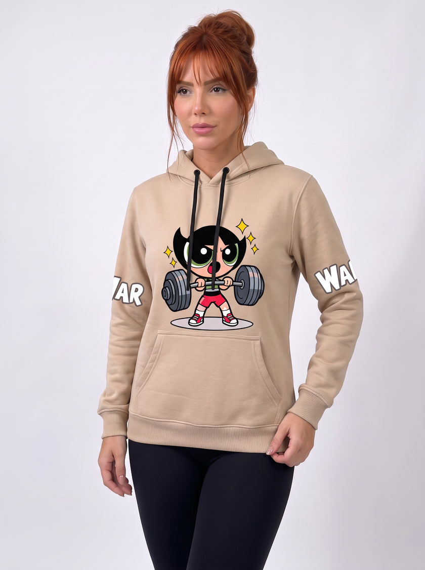Moletom Feminino Docinho Gym War Manga