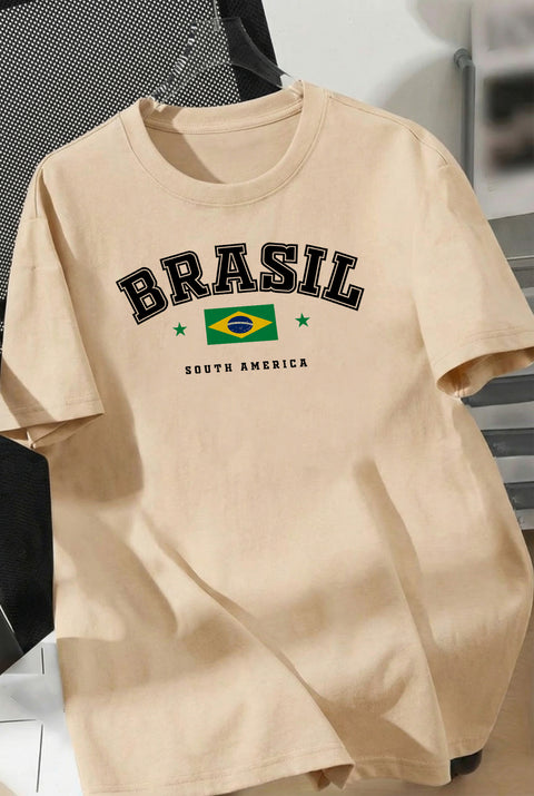 CAMISETA MASCULINA BRASIL