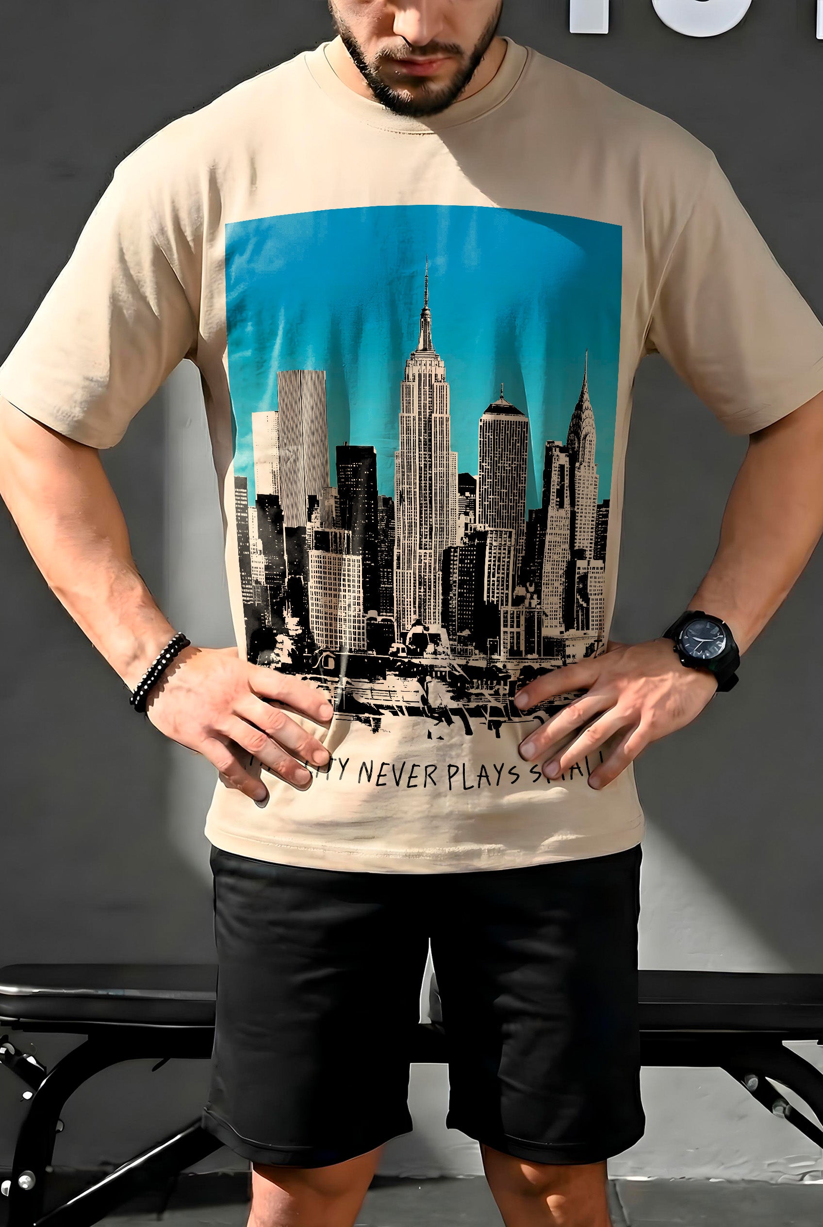 CAMISETA SKYLINE NYC