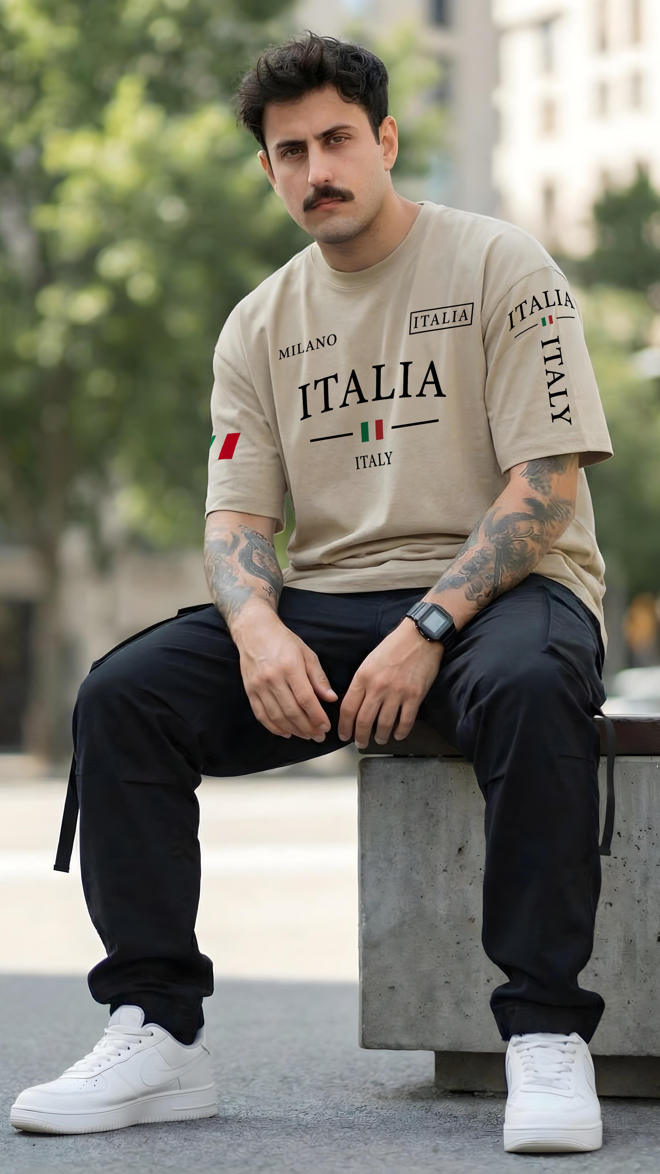 CAMISETA MILANO ITALIA