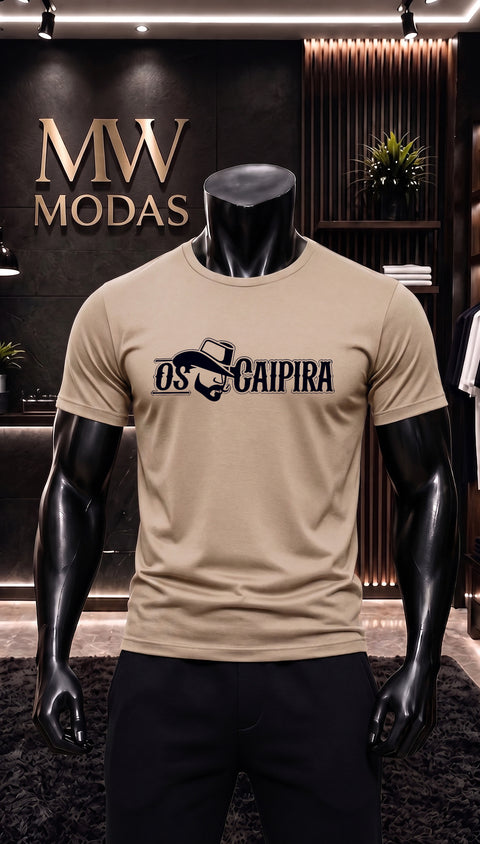 Camiseta Masculina Os Caipira Country Sertanejo MW Modas