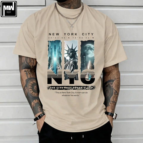 CAMISETA MASCULINA NEW YORK CITY