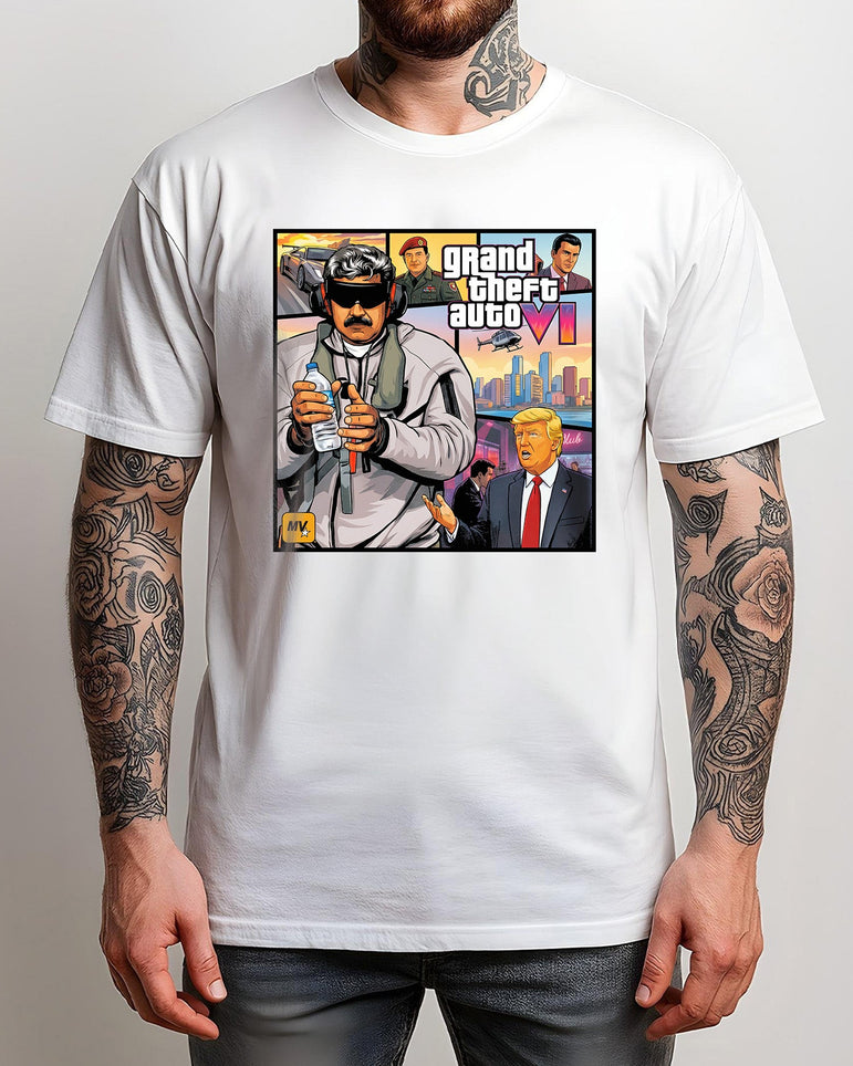 CAMISETA PRISION GRAND THEFT AUTO