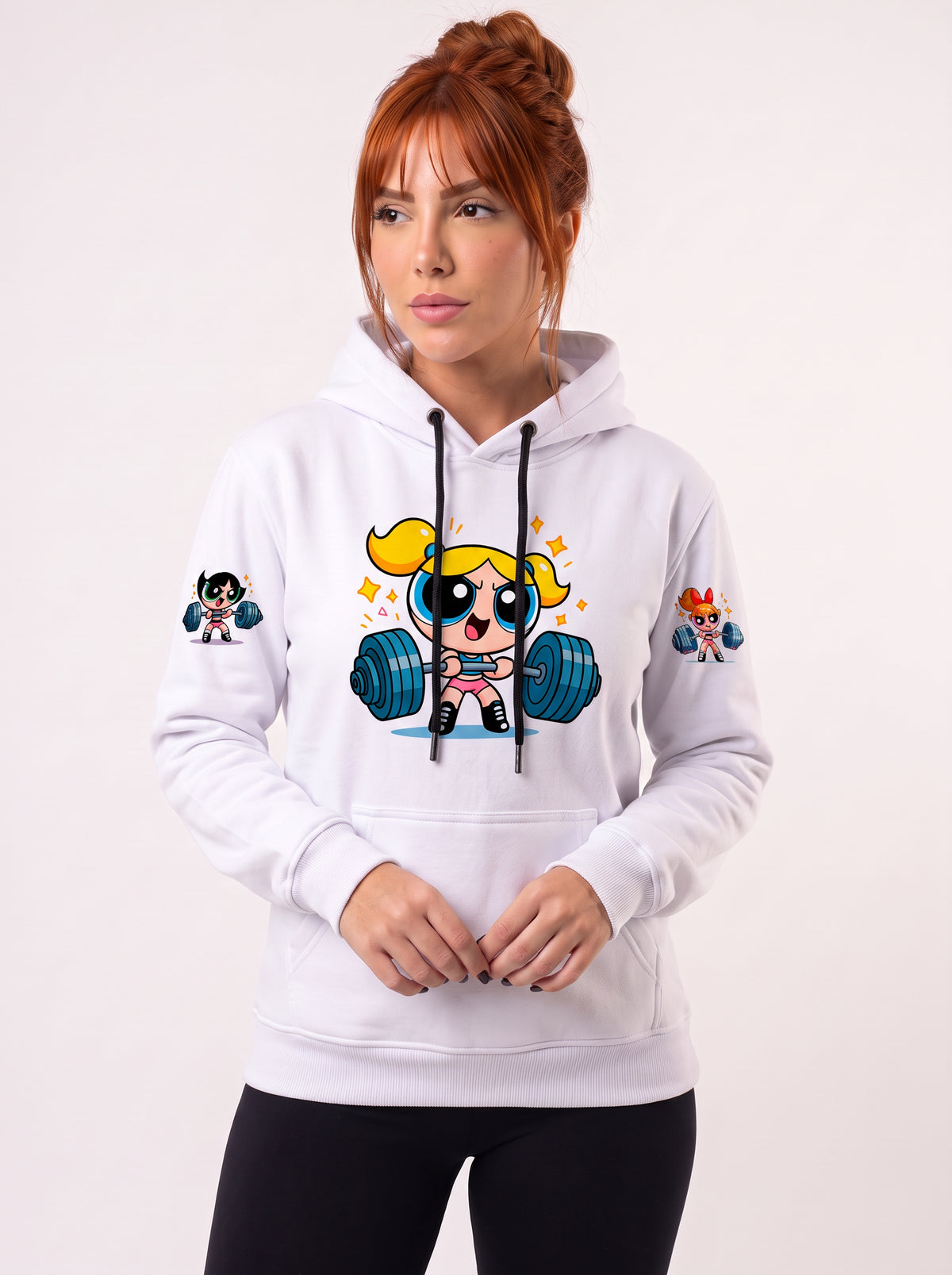 Moletom Feminino Lindinha, Docinho & Florzinha