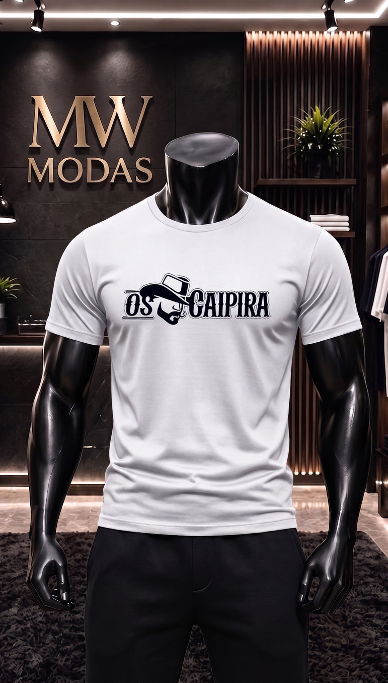 Camiseta Masculina Os Caipira Country Sertanejo MW Modas