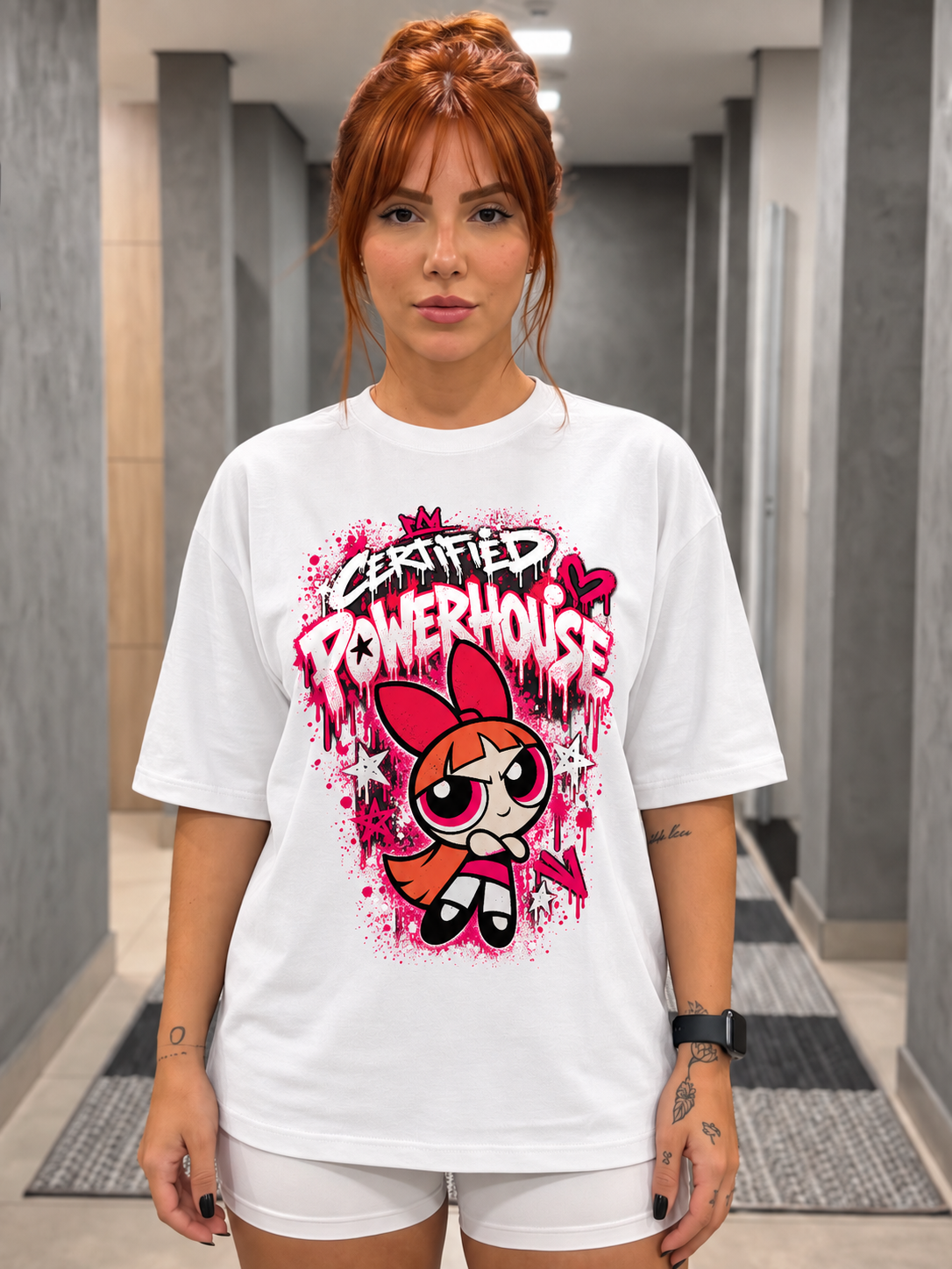 Kit 3 Camisetas Femininas Docinho/Florzinha/Lindinha - Certified Powerhouse