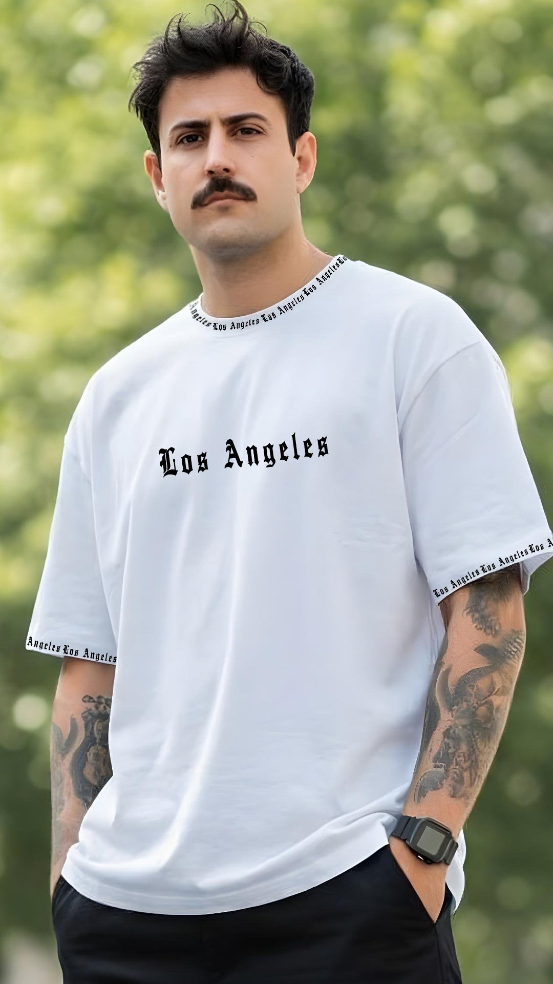 CAMISETA MASCULINA LOS ANGELES PRIME