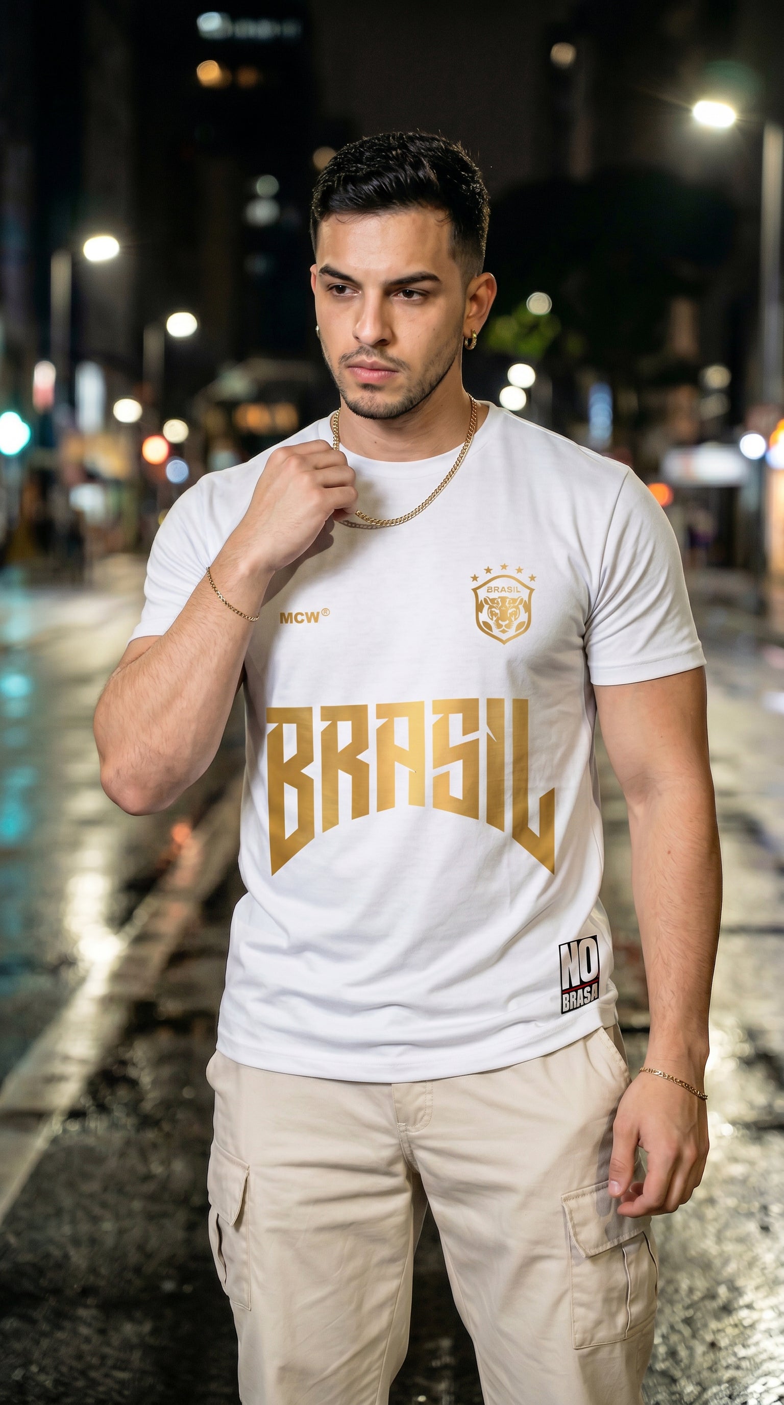 CAMISETA VAI BRASIL