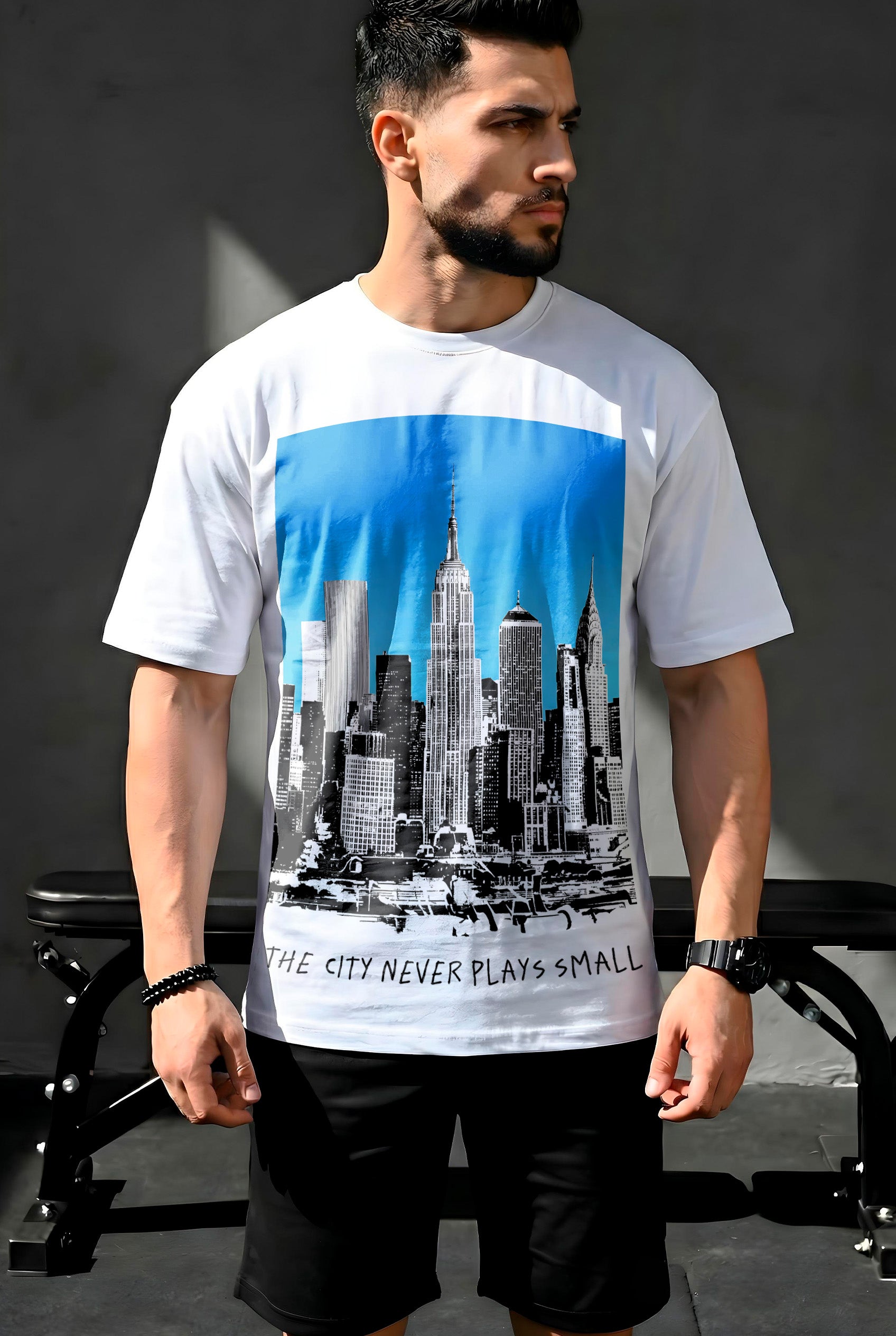 CAMISETA SKYLINE NYC