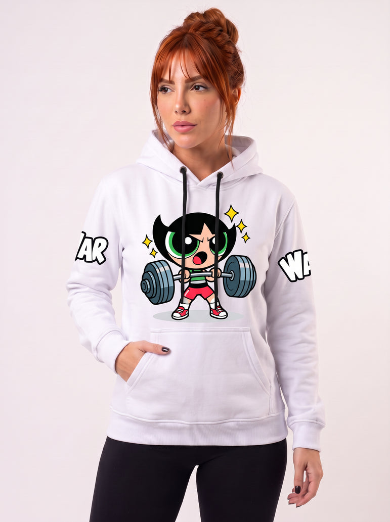 Moletom Feminino Docinho Gym War Manga