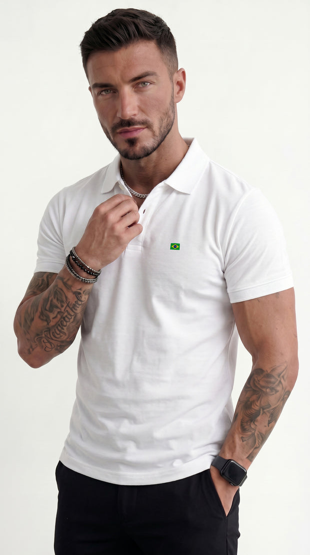 CAMISA POLO MASCULINA BRASIL CLASSIC