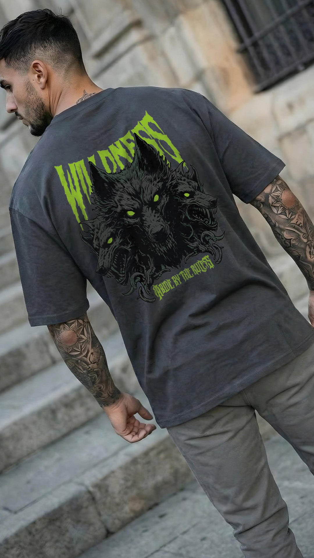 CAMISETA MASCULINA WILDNESS