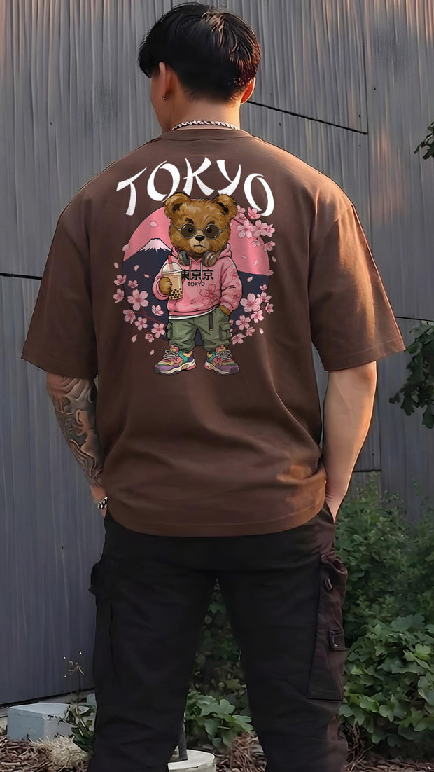 CAMISETA MASCULINA TOKYO BEAR