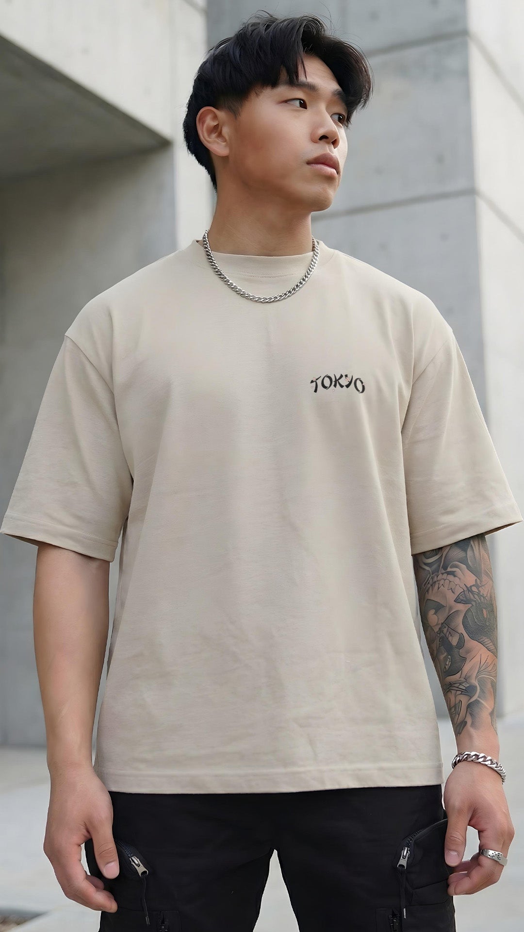CAMISETA MASCULINA TOKYO BEAR