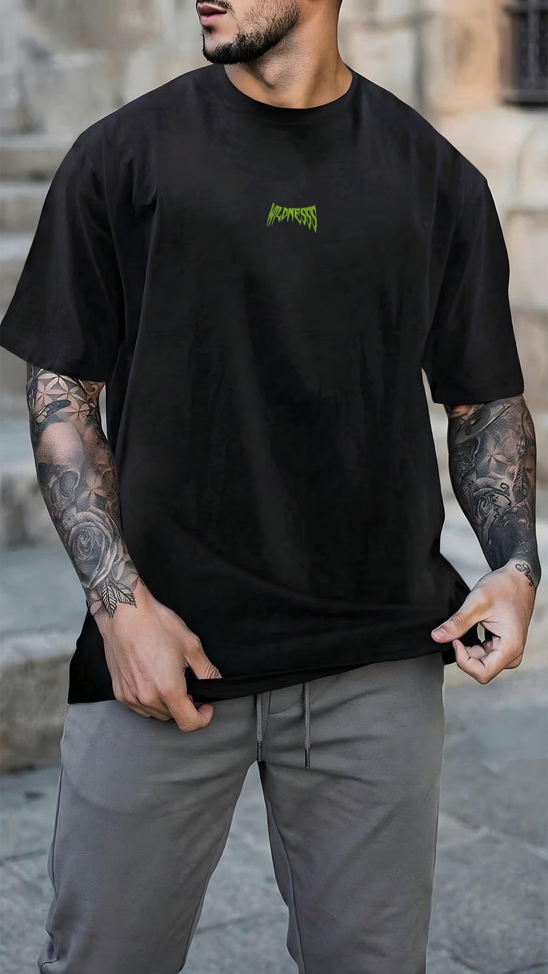 CAMISETA MASCULINA WILDNESS
