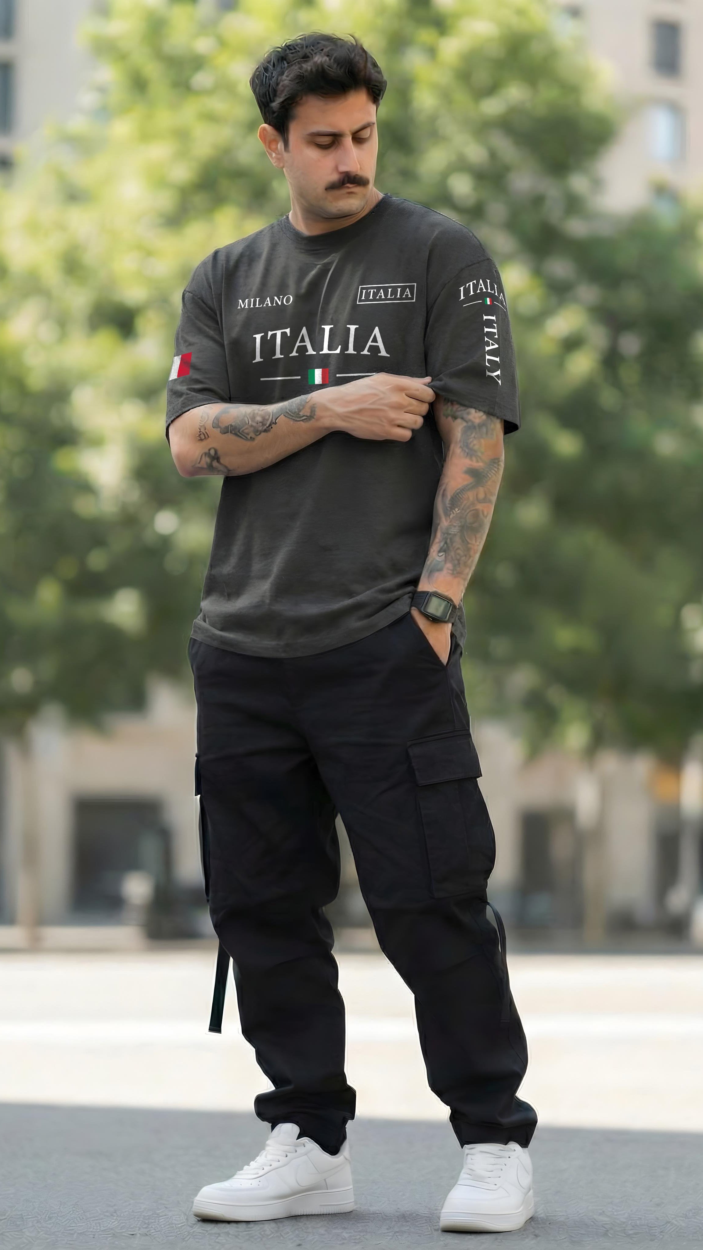CAMISETA MILANO ITALIA