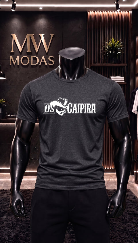 Camiseta Masculina Os Caipira Country Sertanejo MW Modas