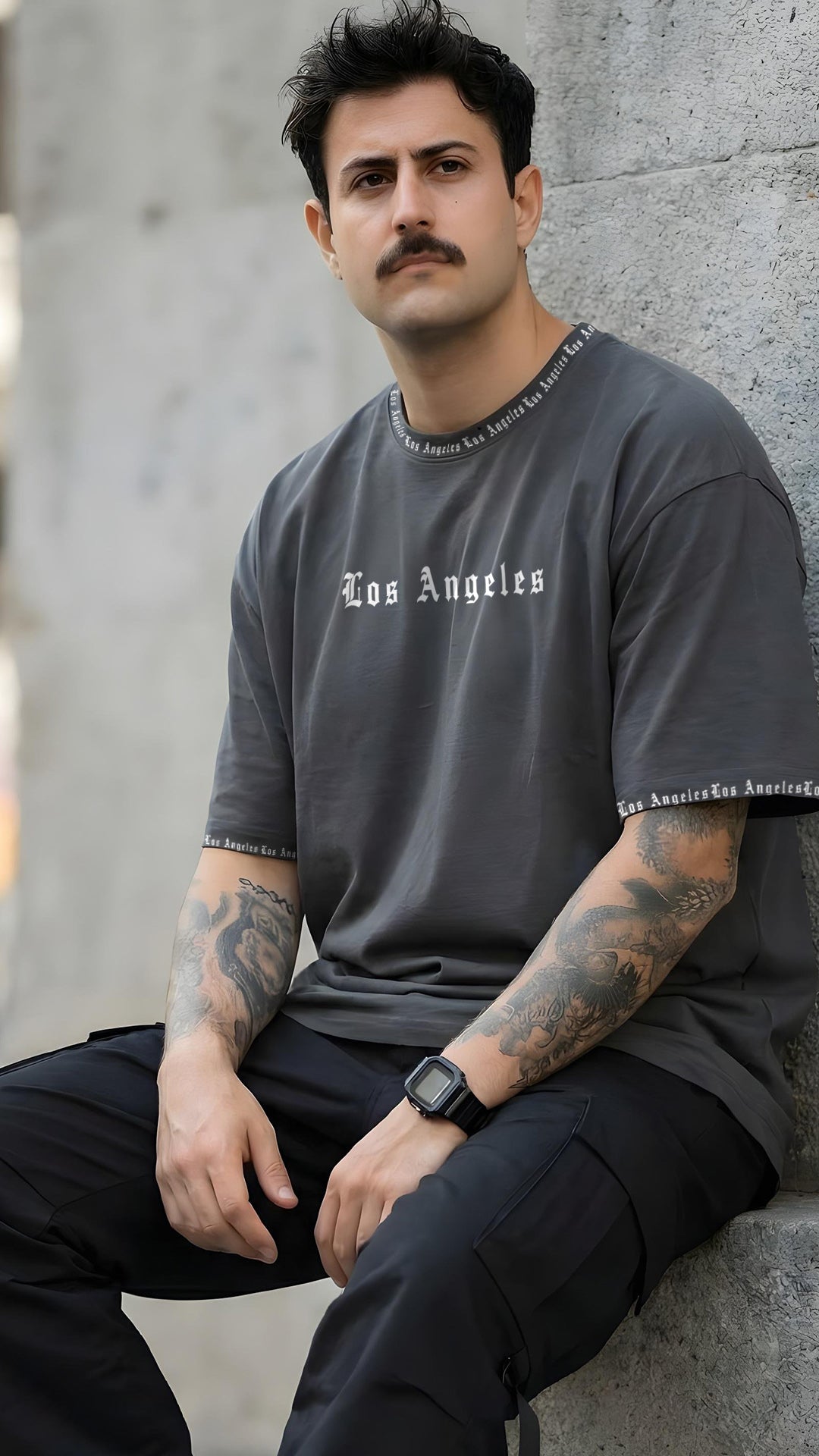 CAMISETA MASCULINA LOS ANGELES PRIME