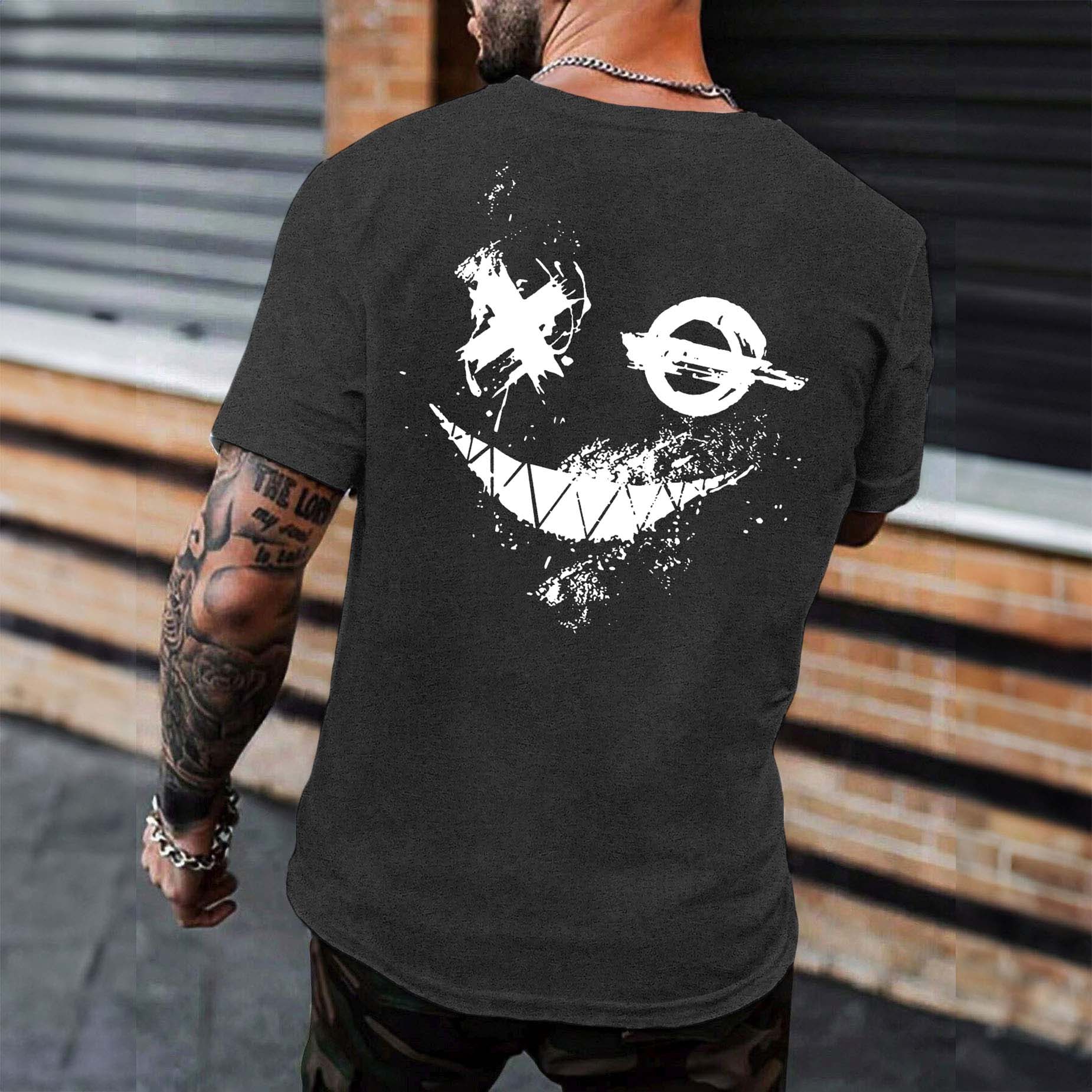 Camiseta Masculina Smile X O T-shirt Manfinity Camisa 100% Algodão