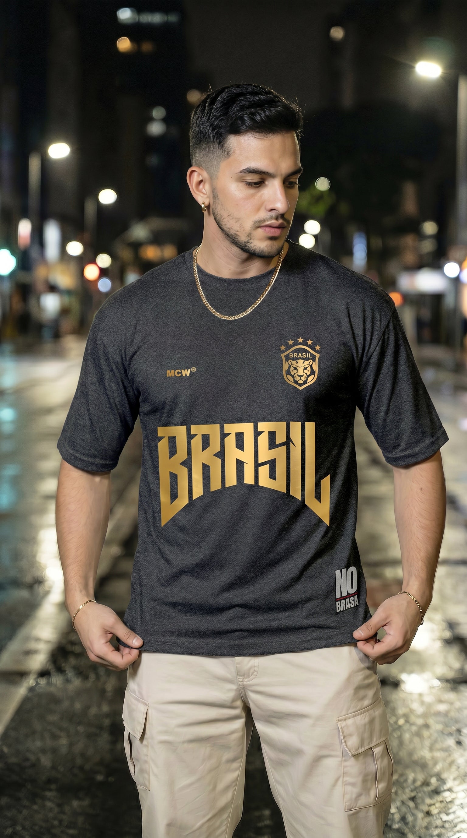 CAMISETA VAI BRASIL