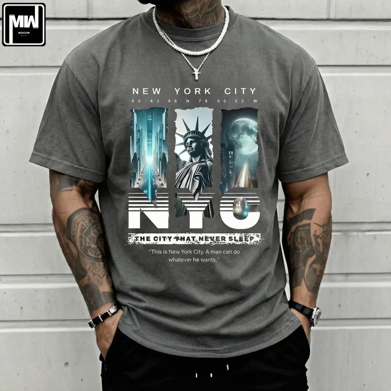 CAMISETA MASCULINA NEW YORK CITY