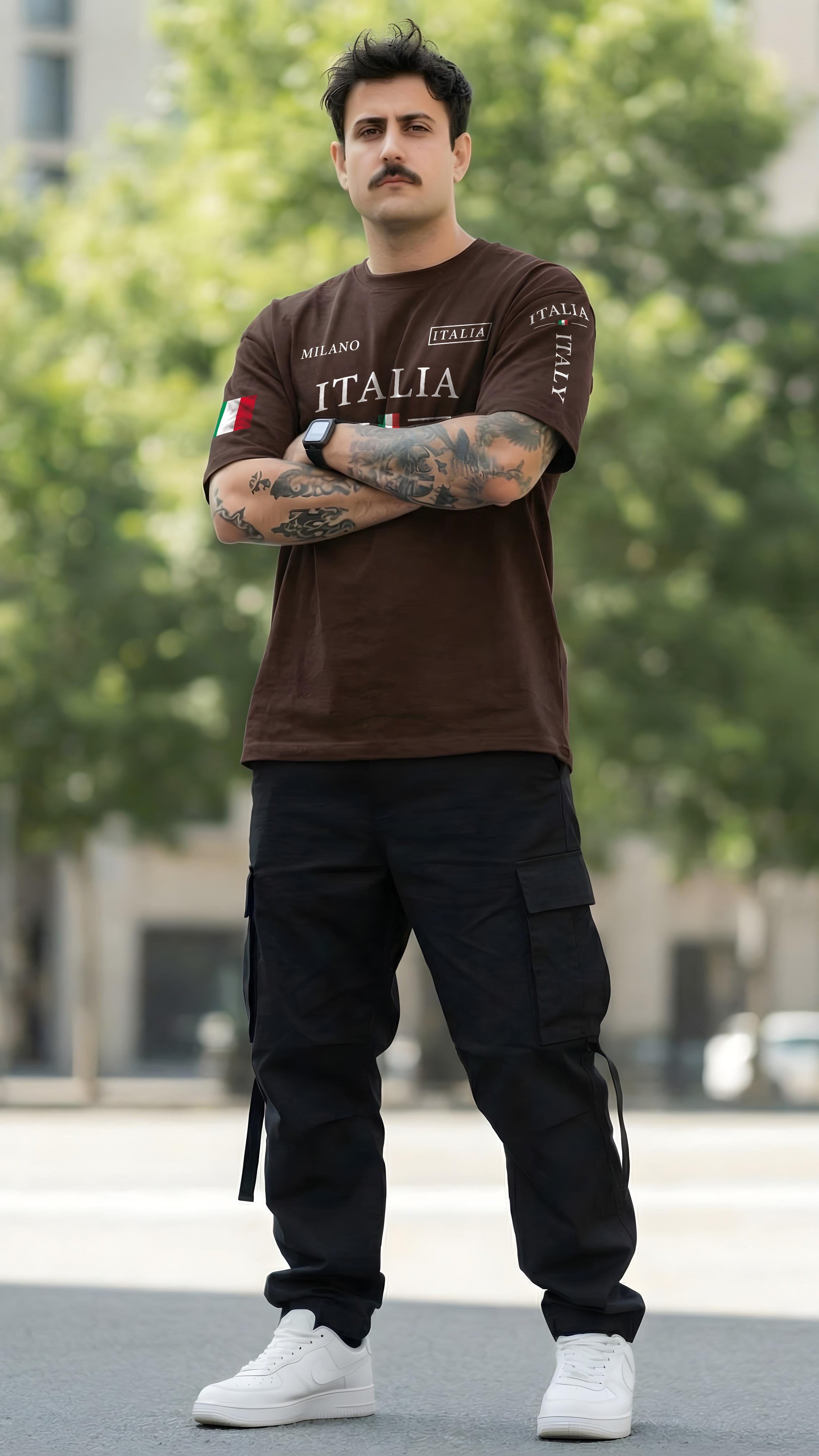 CAMISETA MILANO ITALIA