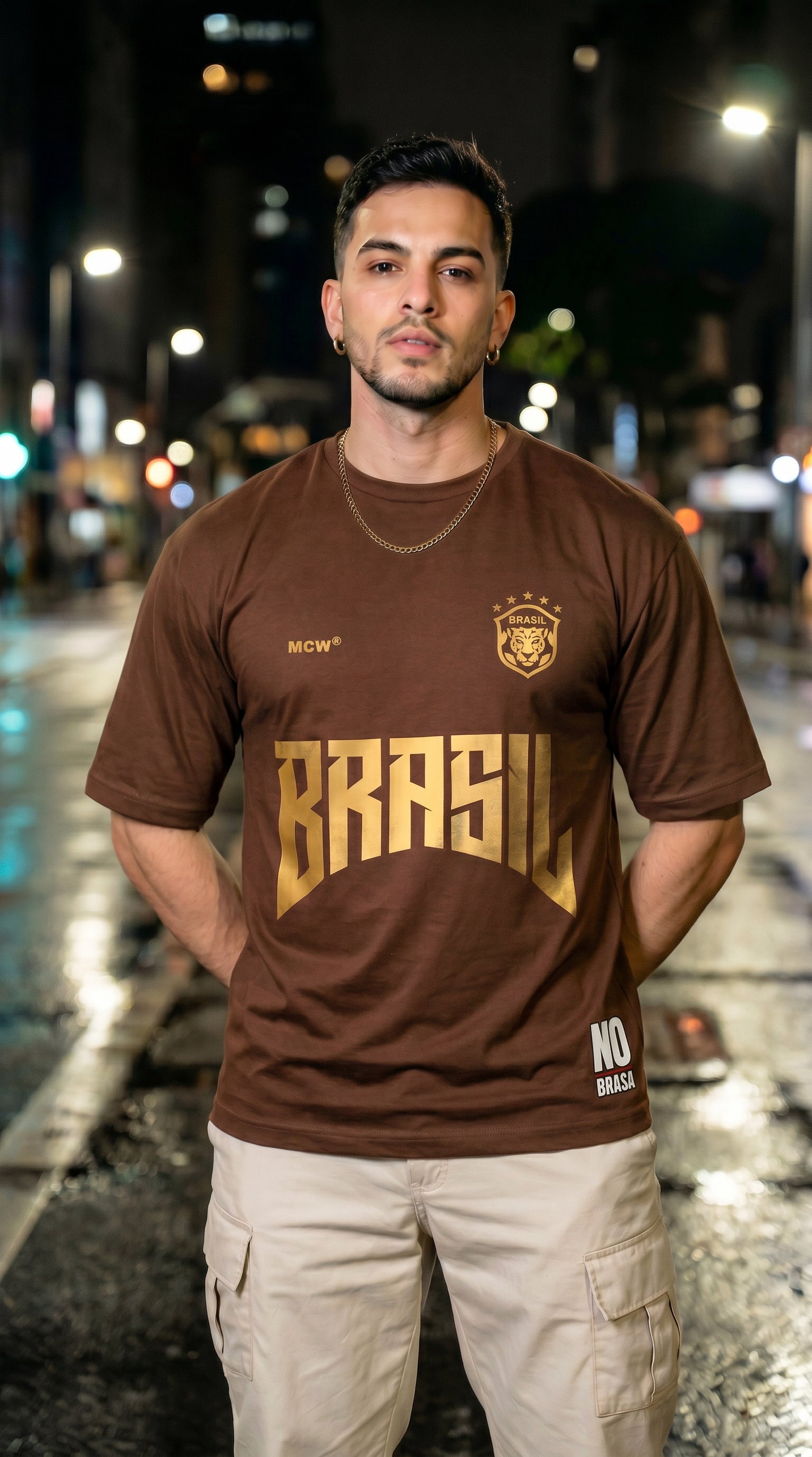 CAMISETA VAI BRASIL
