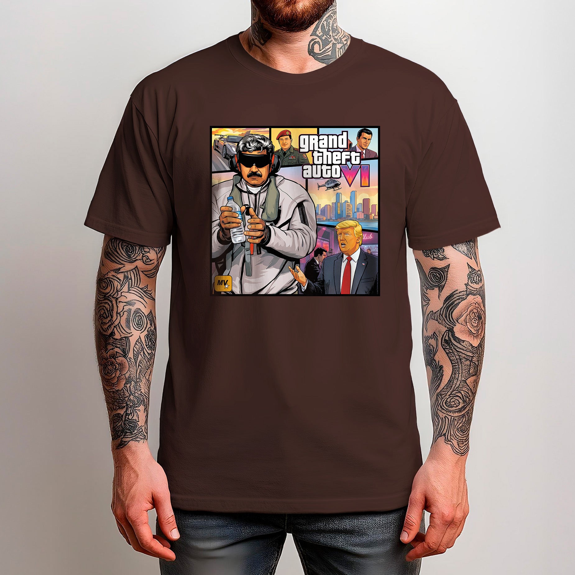CAMISETA PRISION GRAND THEFT AUTO