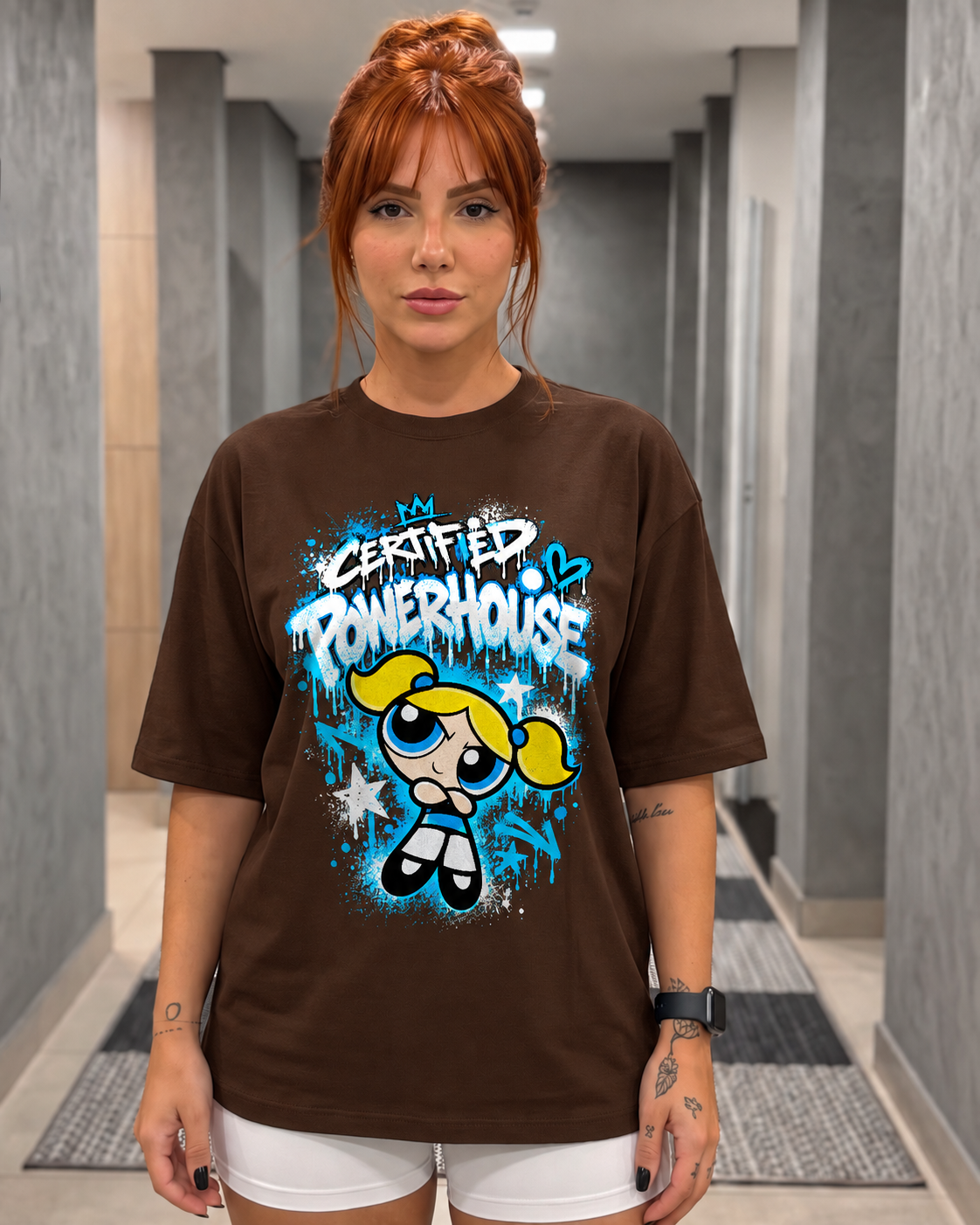 Kit 3 Camisetas Femininas Docinho/Florzinha/Lindinha - Certified Powerhouse