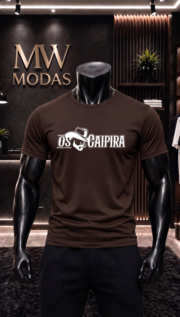Camiseta Masculina Os Caipira Country Sertanejo MW Modas