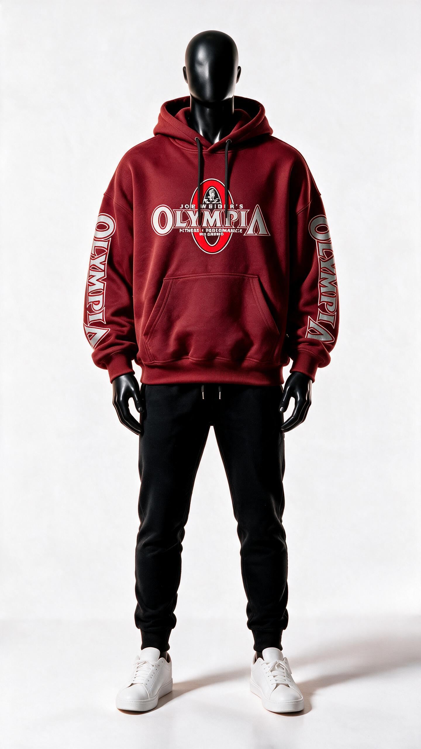 Moletom Masculino Street Gym Performance — Estampa Frontal e Manga