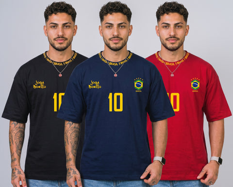 KIT CAMISETA JOGA BONITO