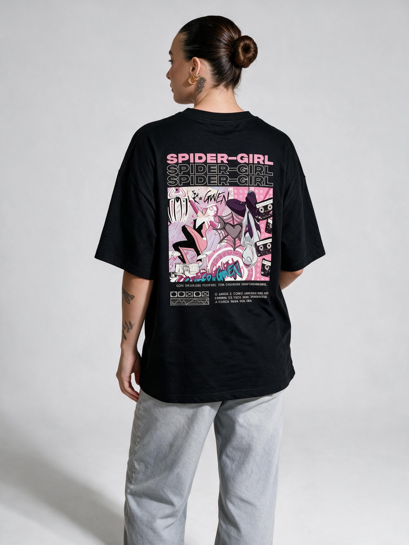 Camiseta Crush Spider Boy / Spider Girl — Modelo Individual