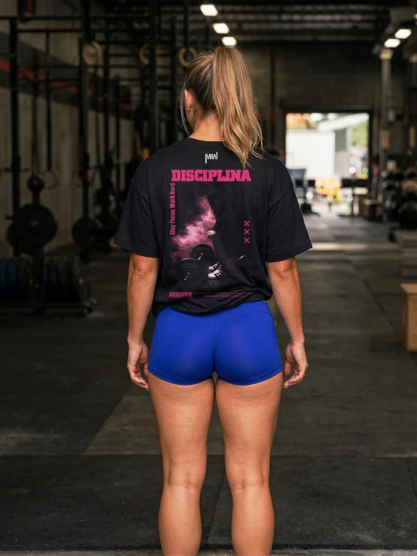 CAMISETA FEMININA DISCIPLINA
