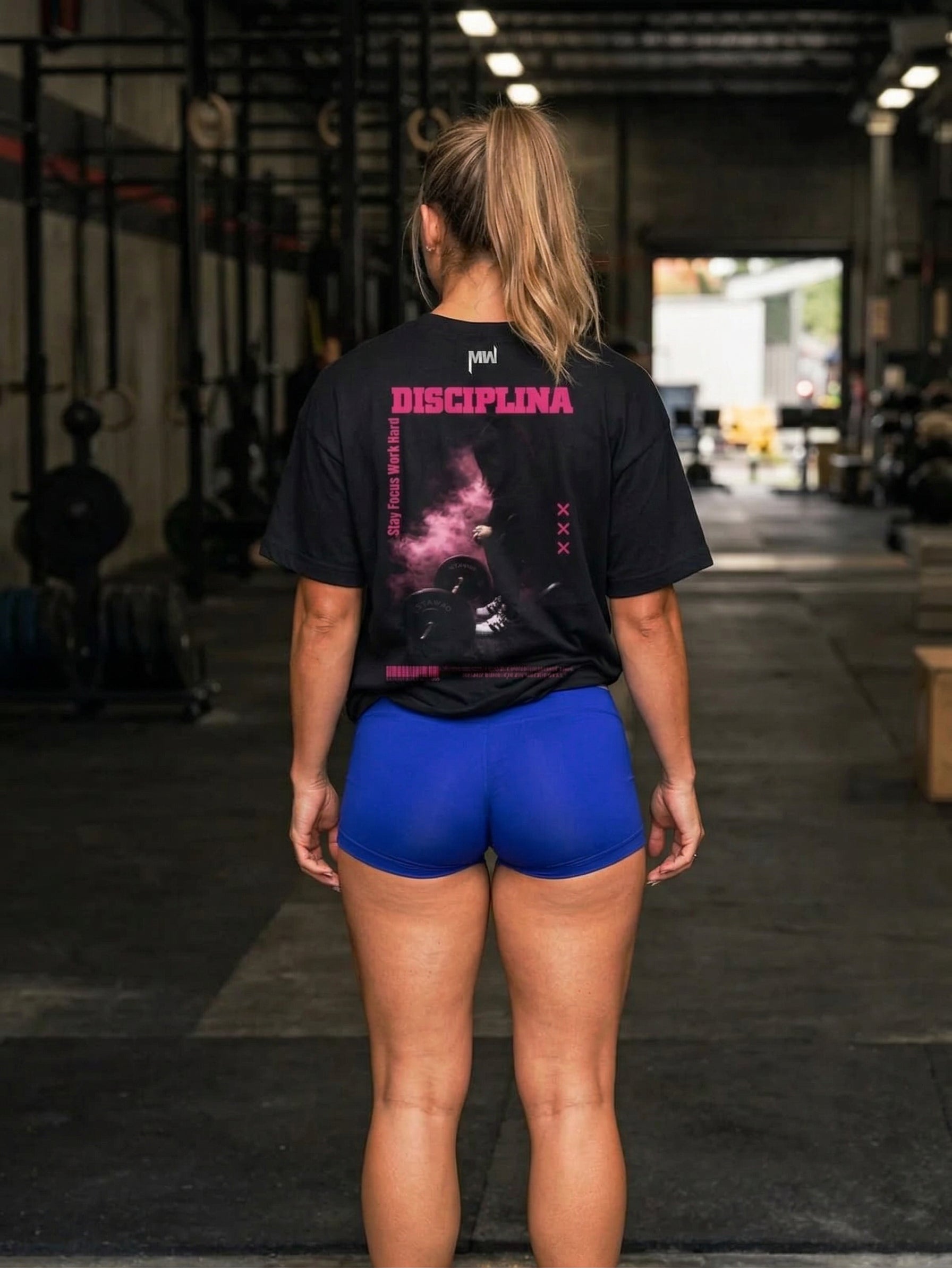 CAMISETA FEMININA DISCIPLINA