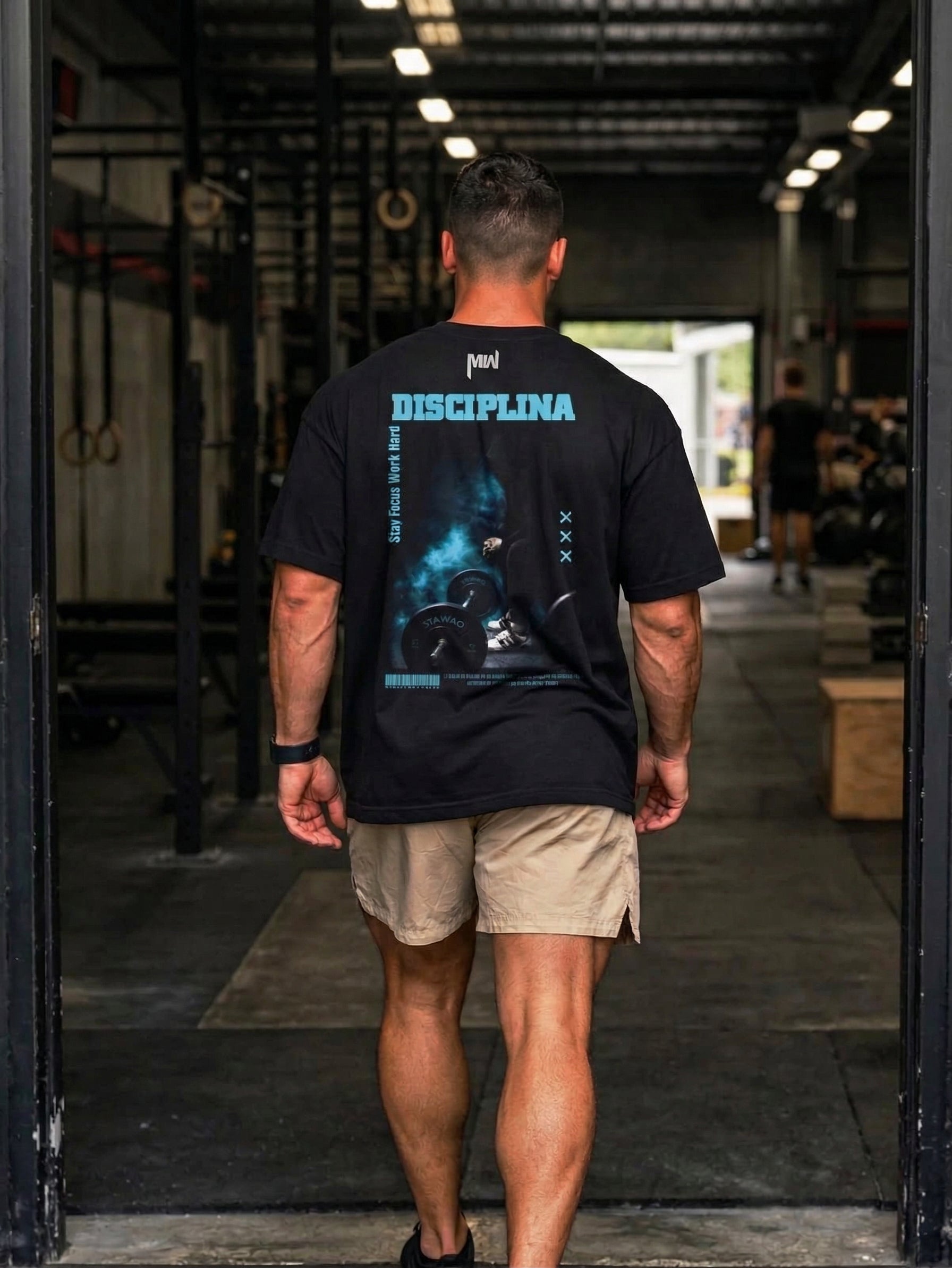 CAMISETA MASCULINA DISCIPLINA