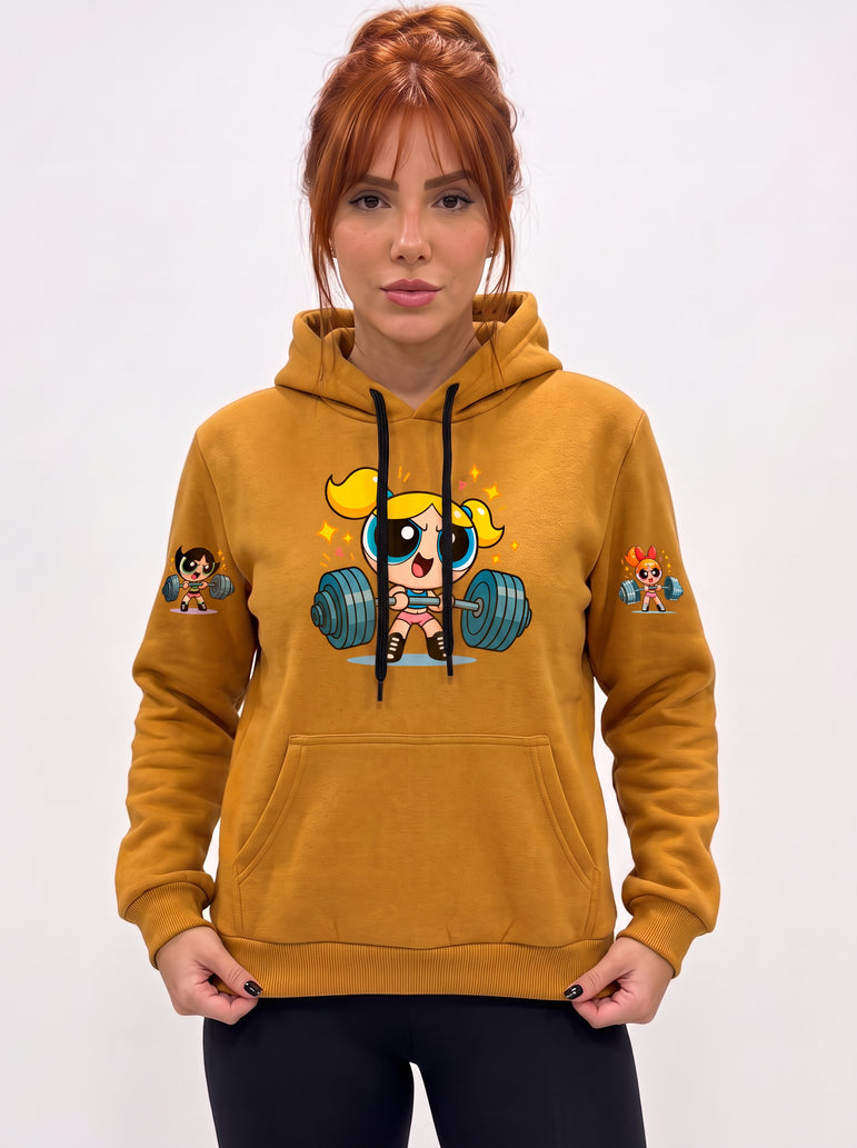 Moletom Feminino Lindinha, Docinho & Florzinha
