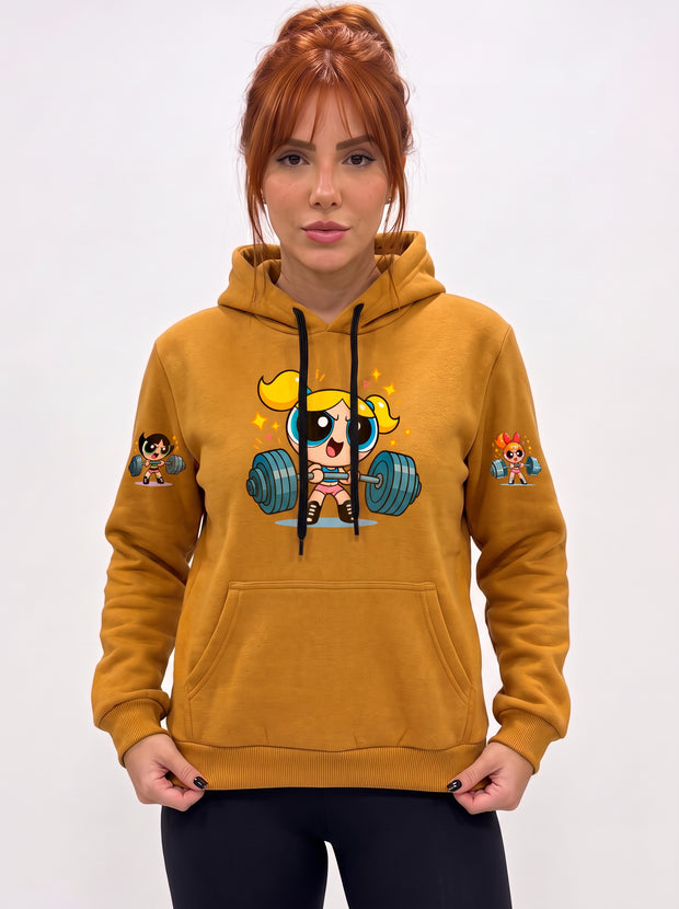 Moletom Feminino Lindinha, Docinho & Florzinha