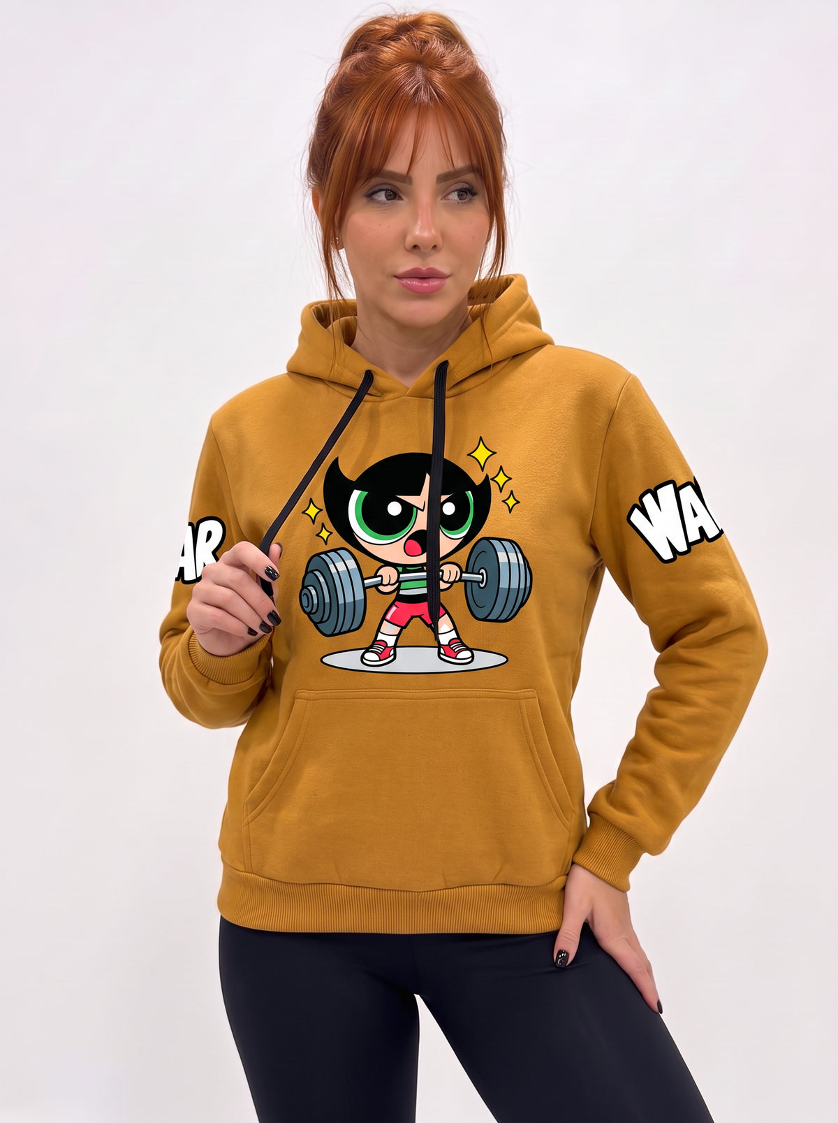 Moletom Feminino Docinho Gym War Manga