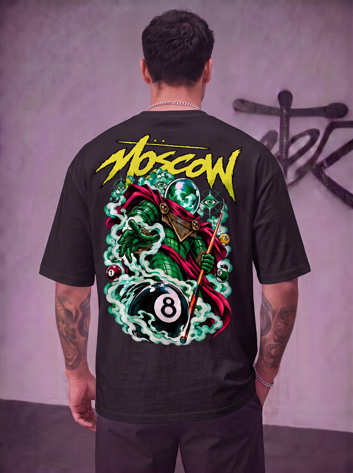 Camiseta Moscow Mystic 8 – Jogo, Mistério e Atitude