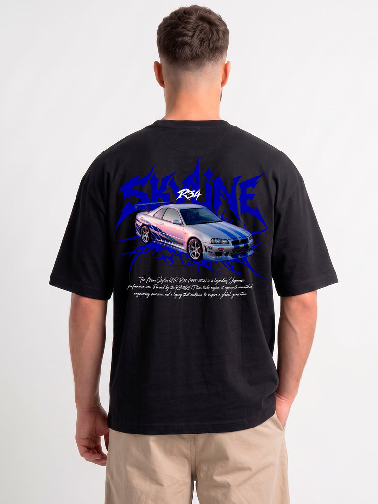 Camiseta R34 Racing – Uma Lenda Japonesa
