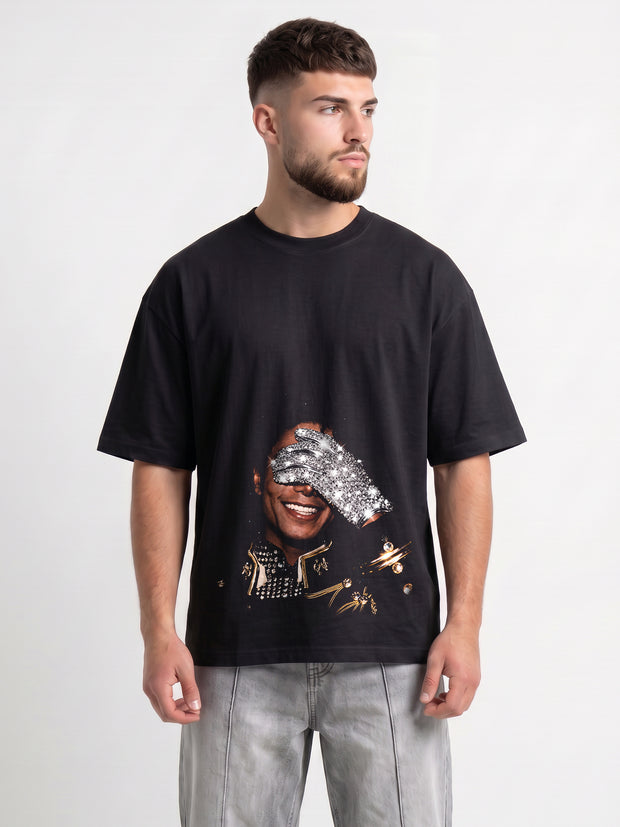 Camiseta Masculina Michael Jackson – King of Pop | Brilho & Legado