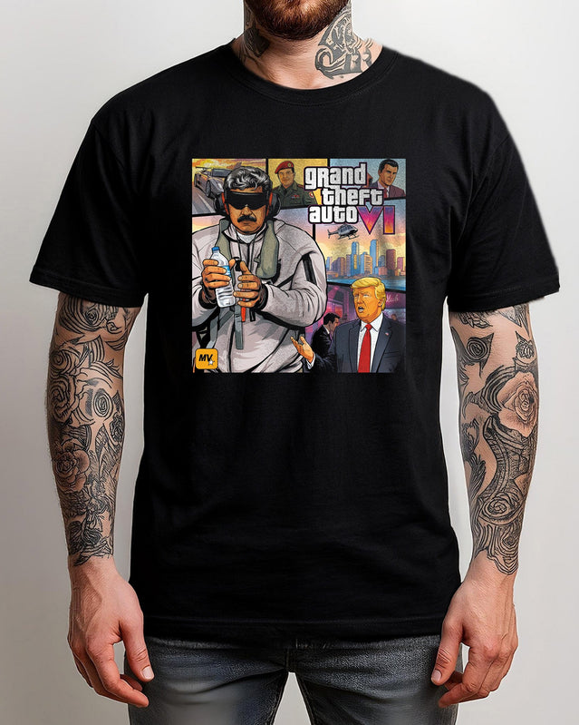 CAMISETA PRISION GRAND THEFT AUTO