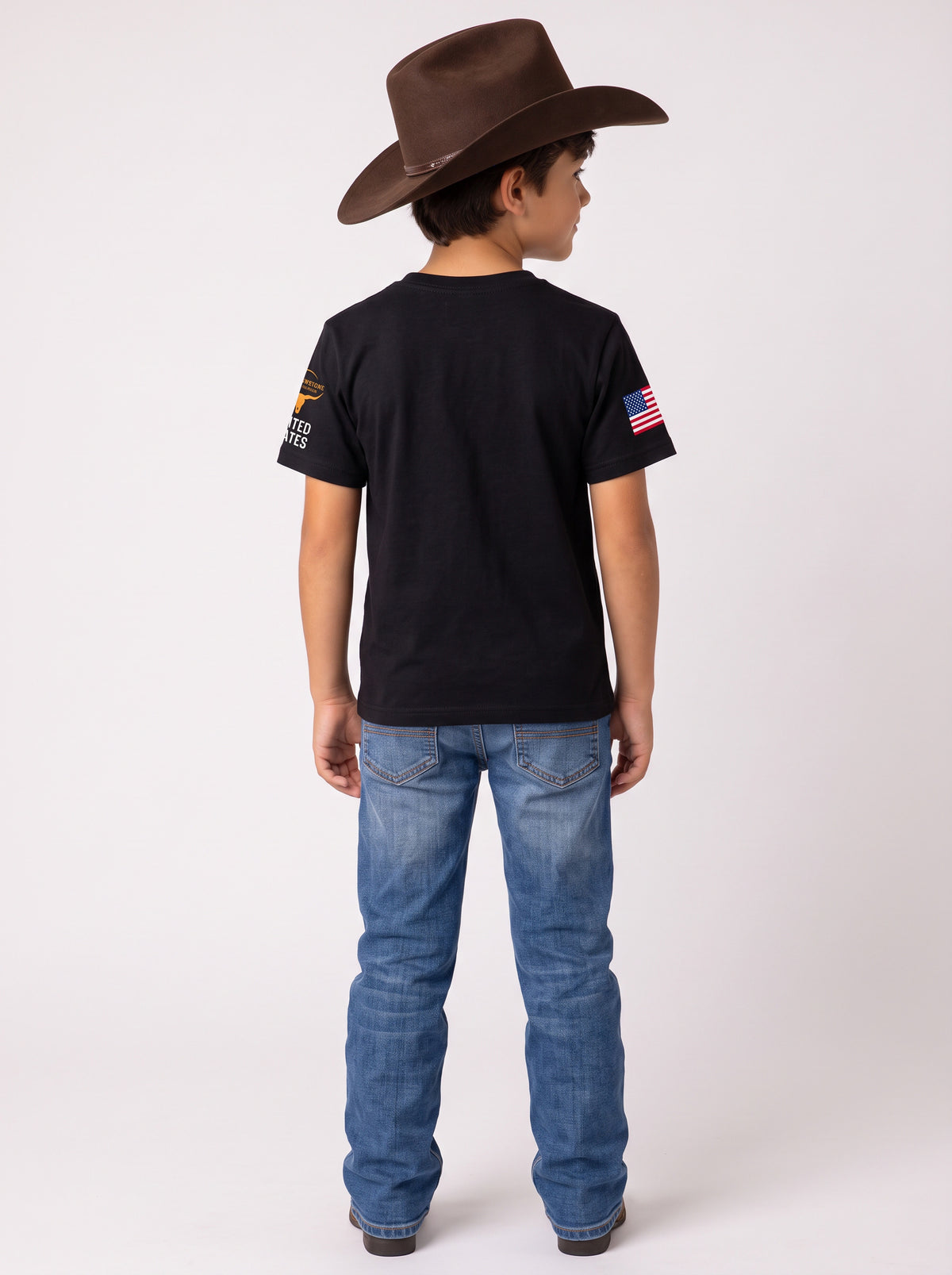 Camiseta Infantil Yellowstone Dutton Ranch – Estilo Country Western