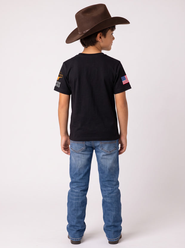 Camiseta Infantil Yellowstone Dutton Ranch – Estilo Country Western