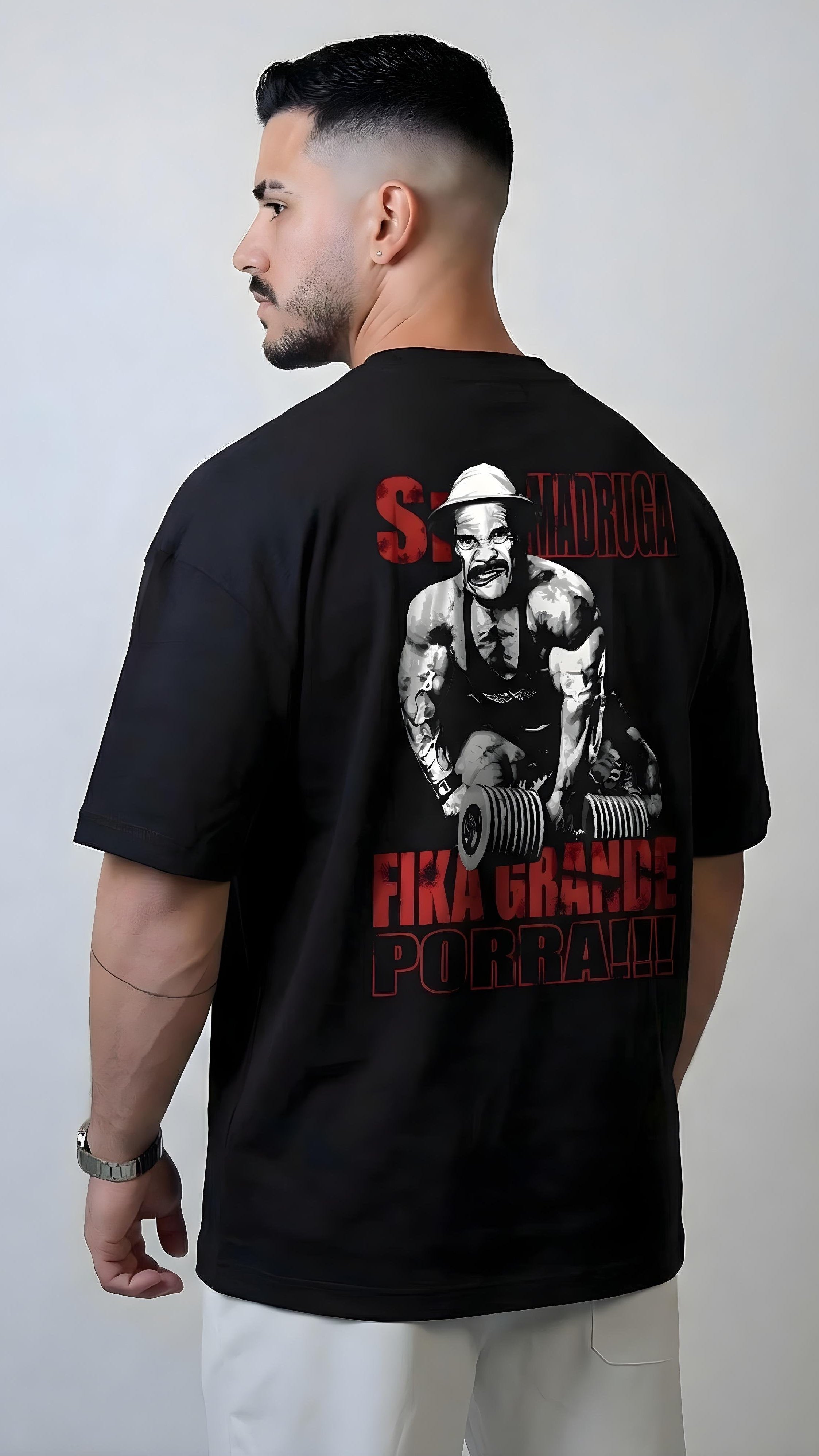CAMISETA MASCULINA SR. MADRUGA