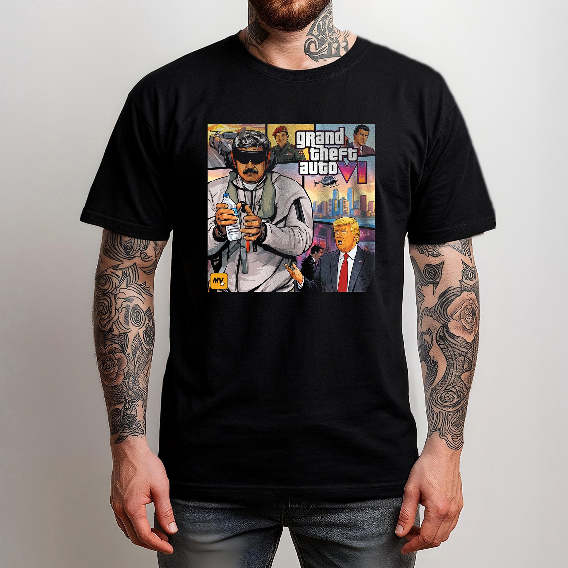 CAMISETA PRISION GRAND THEFT AUTO